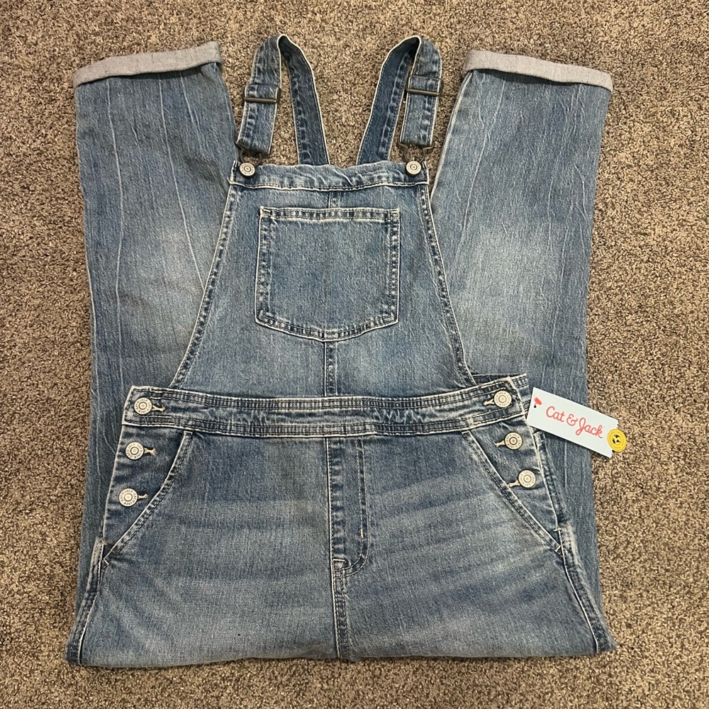 Cat & Jack Blue Denim Overalls